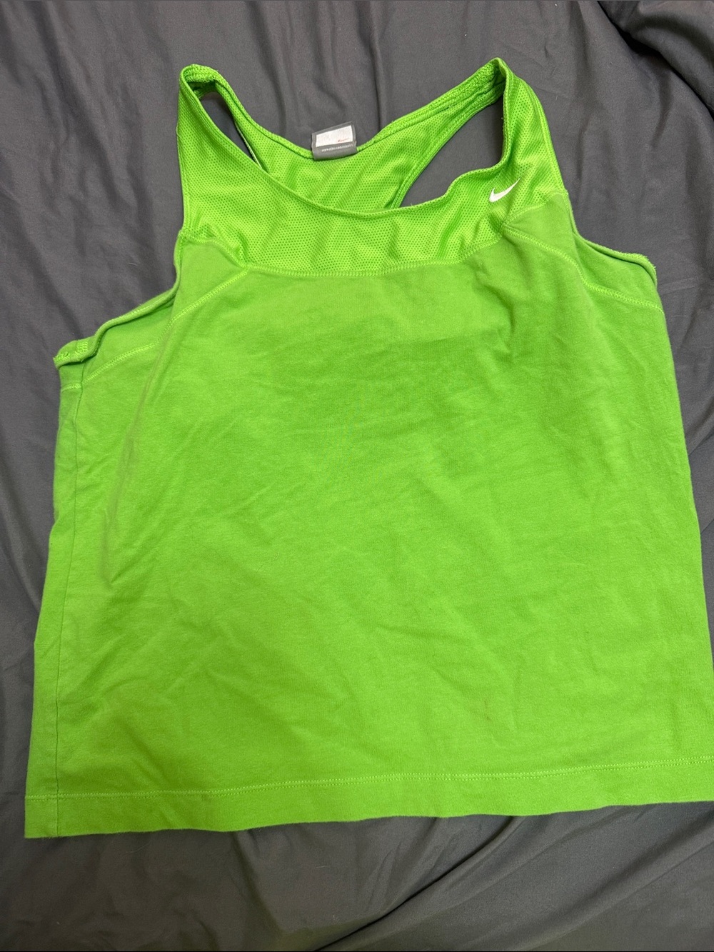 Nike Women’s Neon Green Racerback Tank Top